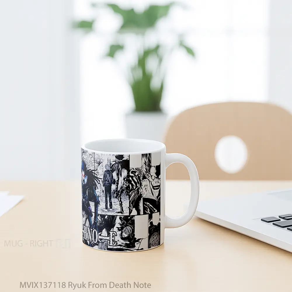 Mug Ryuk From Death Note Gelas Keramik Unik - All-side / Desain