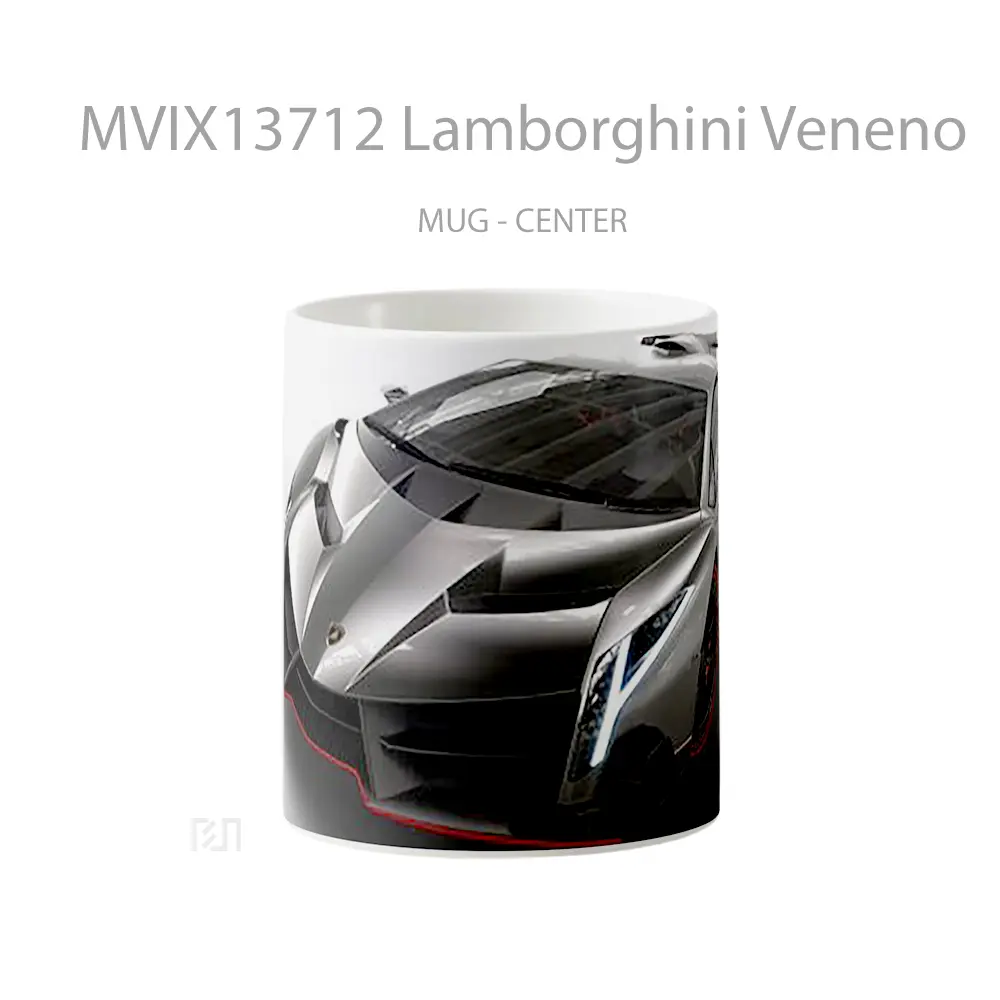 Mug Lamborghini Veneno Cangkir Mobil