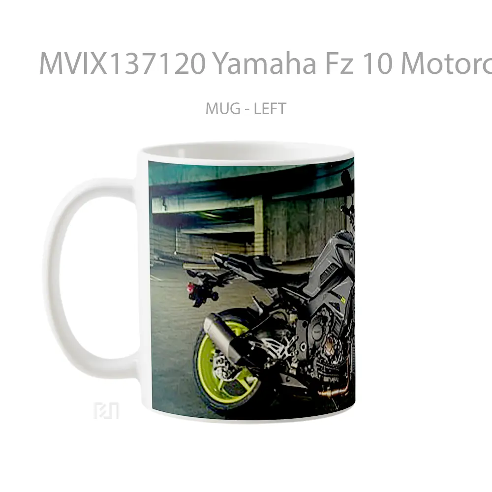 Mug Yamaha Fz 10 Motorcycle Cangkir Mobil - All-side / Desain