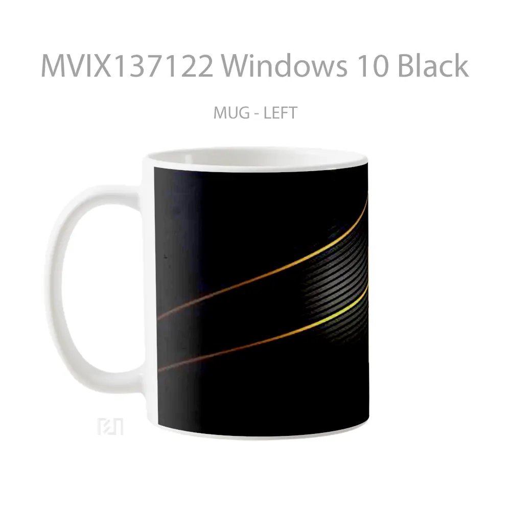 Mug Windows 10 Black Gelas Keramik Unik - All-side / Desain