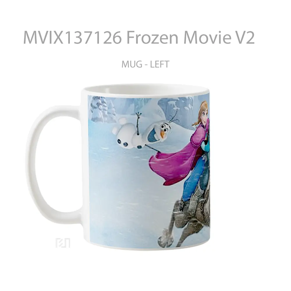 Mug Frozen Movie V2 Gelas Keramik Unik - All-side / Desain