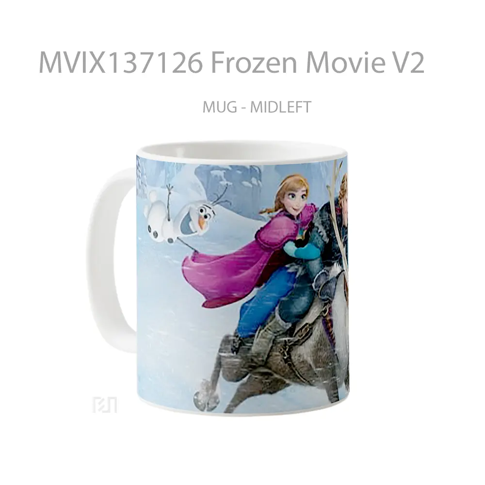 Mug Frozen Movie V2 Gelas Keramik Unik - All-side / Desain
