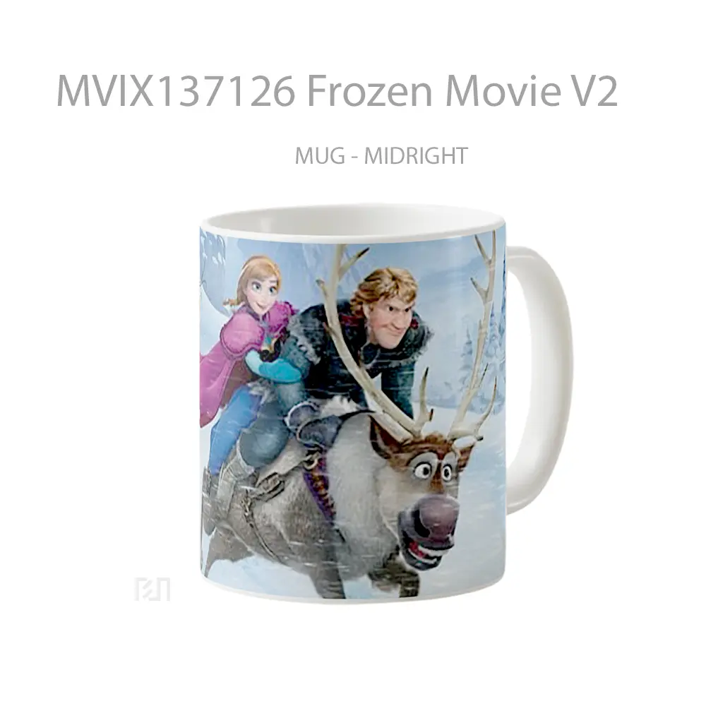 Mug Frozen Movie V2 Gelas Keramik Unik - All-side / Desain