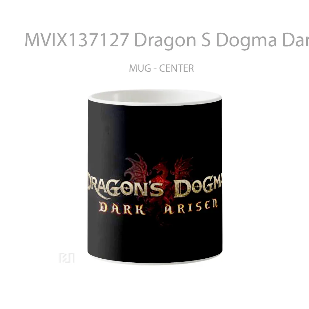 Mug Dragon S Dogma Dark Arisen V2 Gelas Fantasi