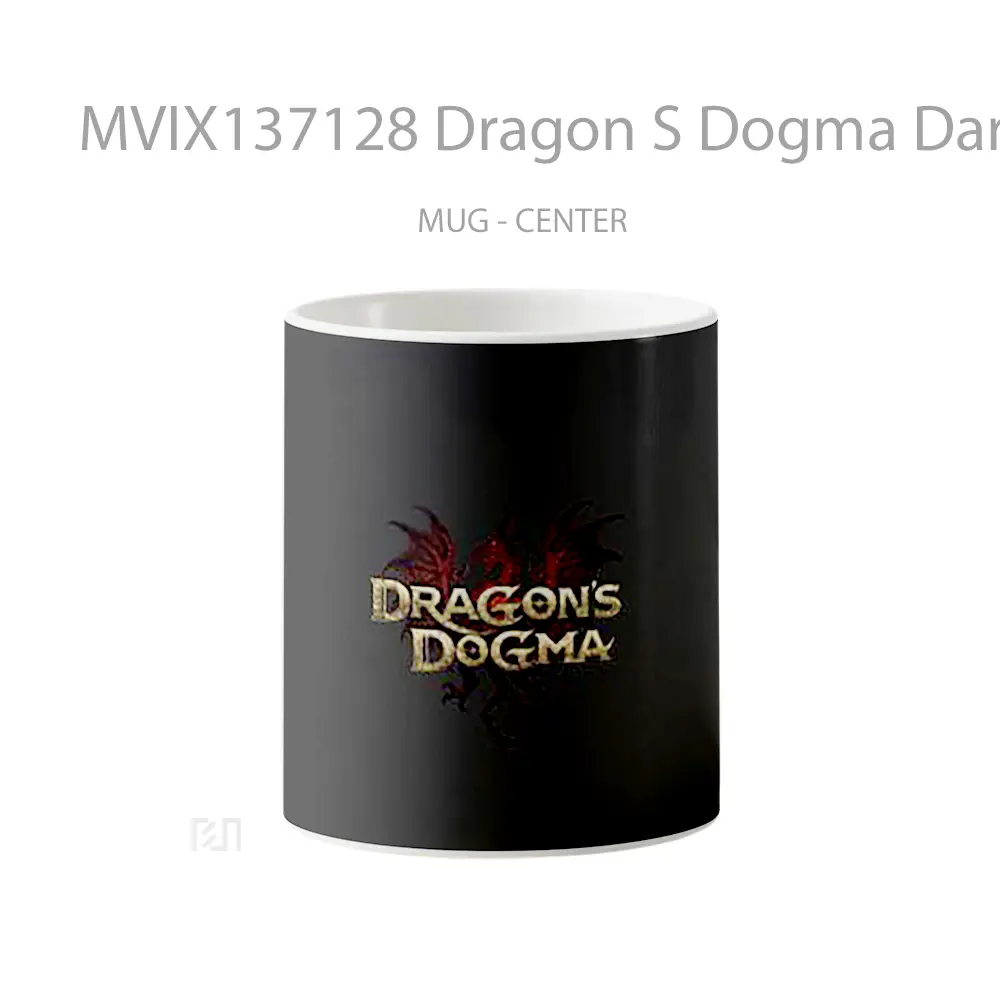 Mug Dragon S Dogma Dark Arisen V3 Gelas Fantasi