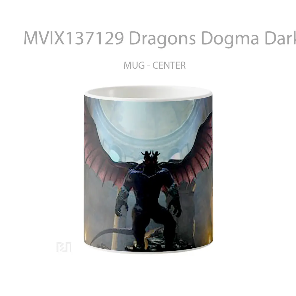 Mug Dragons Dogma Dark Arisen Gelas Fantasi