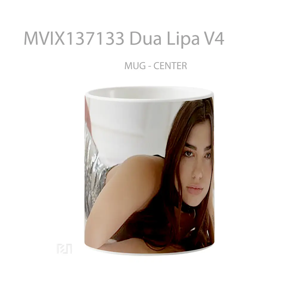 Mug Dua Lipa V4 Gelas Selebriti