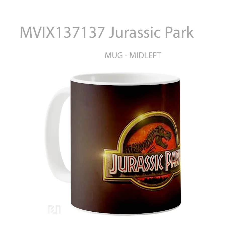 Mug Jurassic Park Gelas Film - All-side / Desain