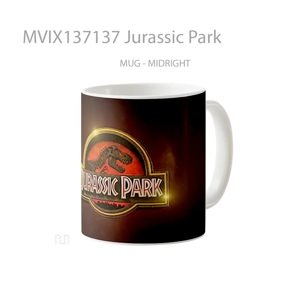 Mug Jurassic Park Gelas Film - All-side / Desain