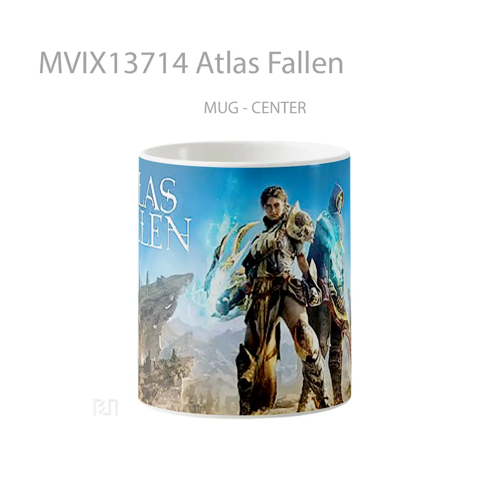 Mug Atlas Fallen Gelas Keramik Unik