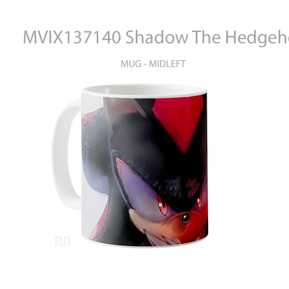 Mug Shadow The Hedgehog Gelas Keramik Unik - All-side / Desain
