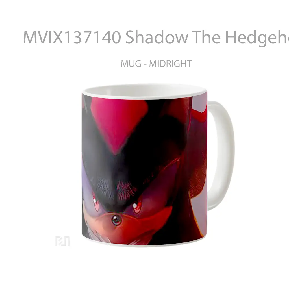Mug Shadow The Hedgehog Gelas Keramik Unik - All-side / Desain