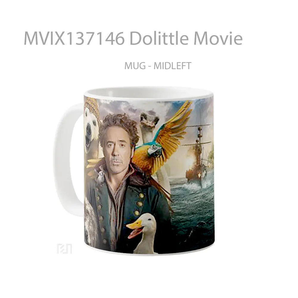 Mug Dolittle Movie Gelas Keramik Unik - All-side / Desain