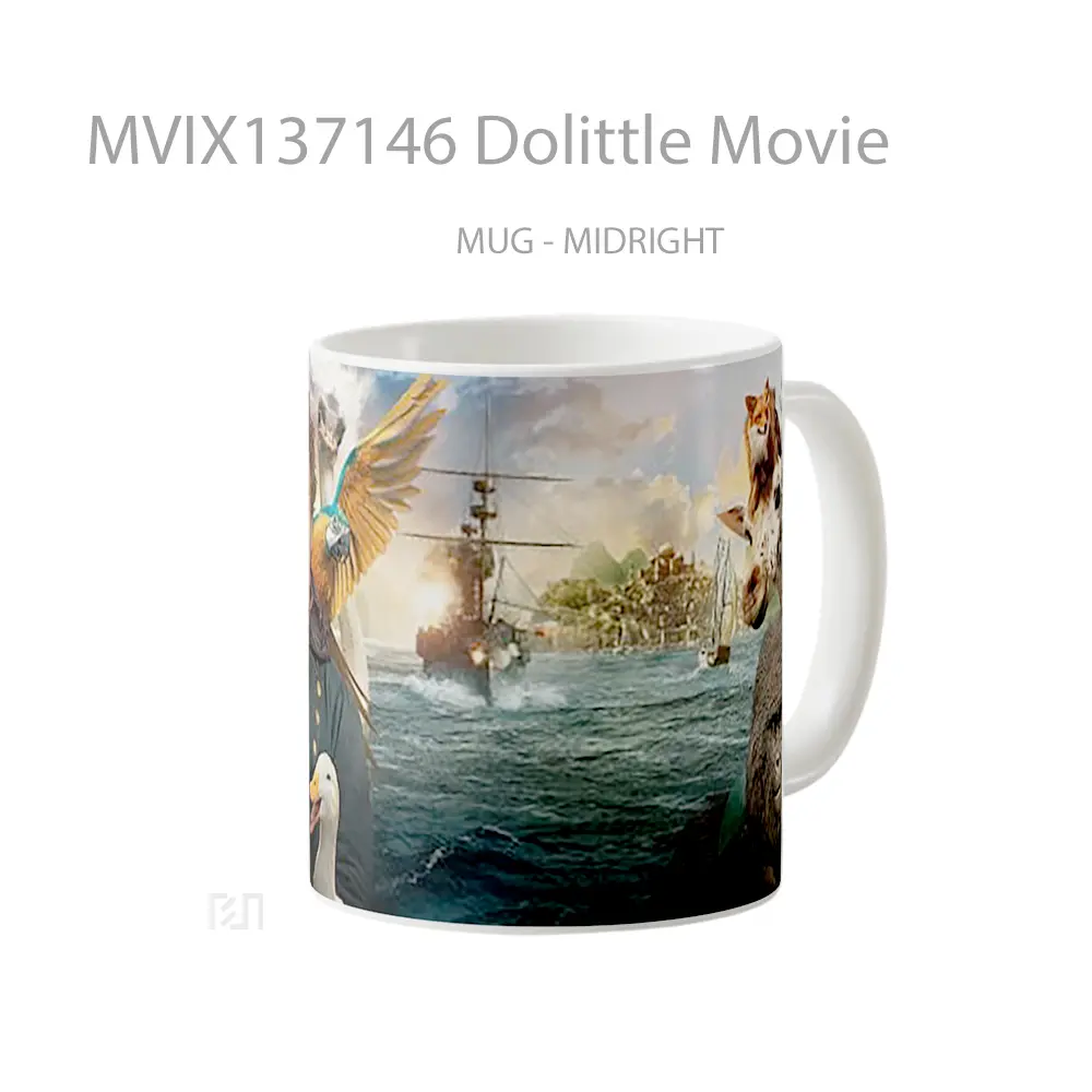 Mug Dolittle Movie Gelas Keramik Unik - All-side / Desain