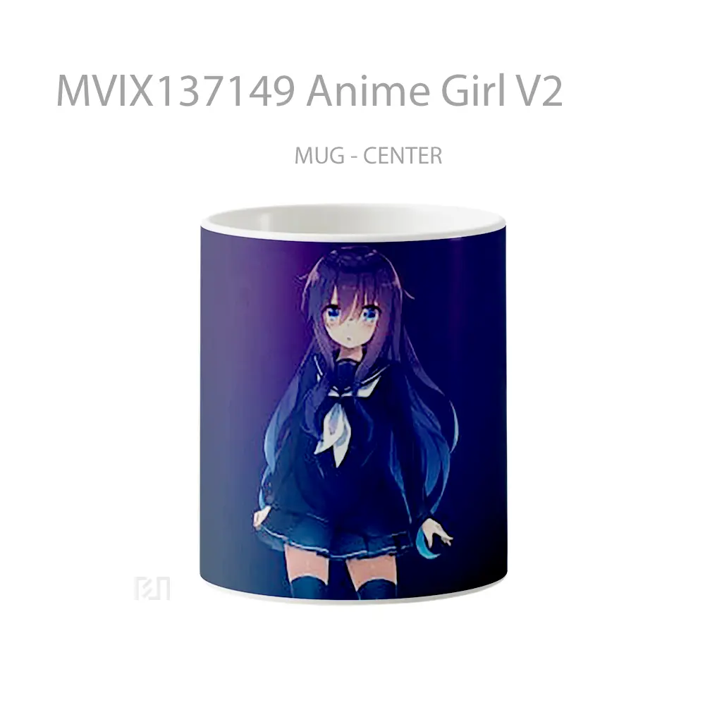 Mug Anime Girl V2 Cangkir Anime