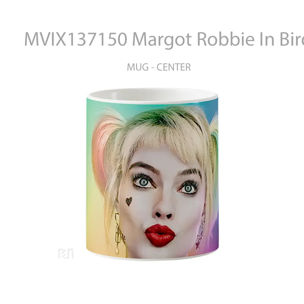 Mug Margot Robbie In Birds Of Prey Gelas Hewan Lucu