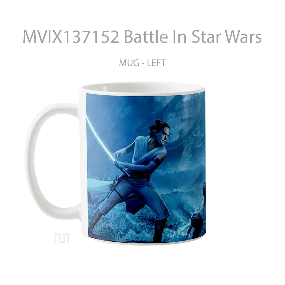 Mug Battle In Star Wars Gelas Star Wars - All-side / Desain