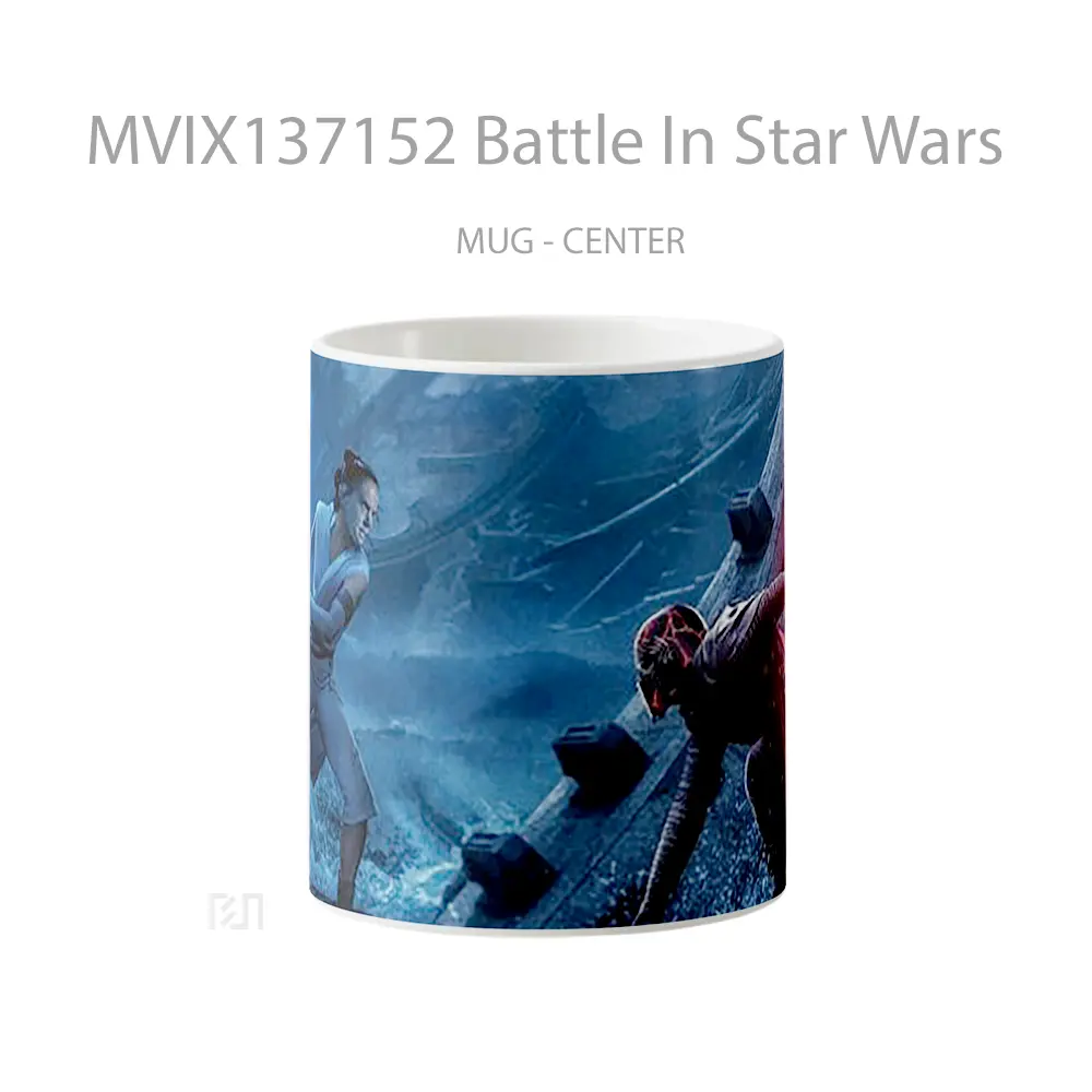 Mug Keramik Premium SNI - Mug Battle In Star Wars Gelas Star Wars