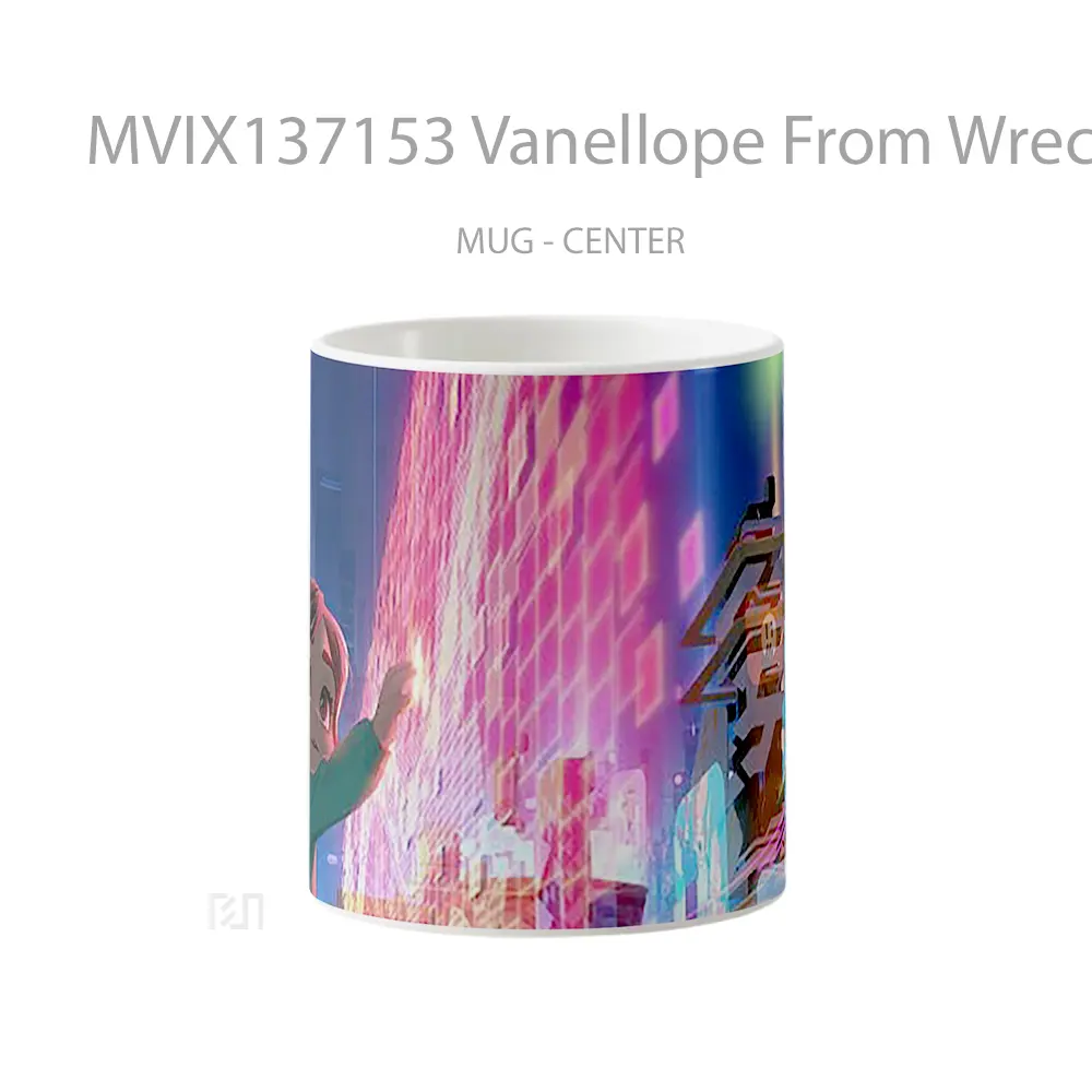Mug Vanellope From Wreck It Ralph 2 Gelas Keramik Unik