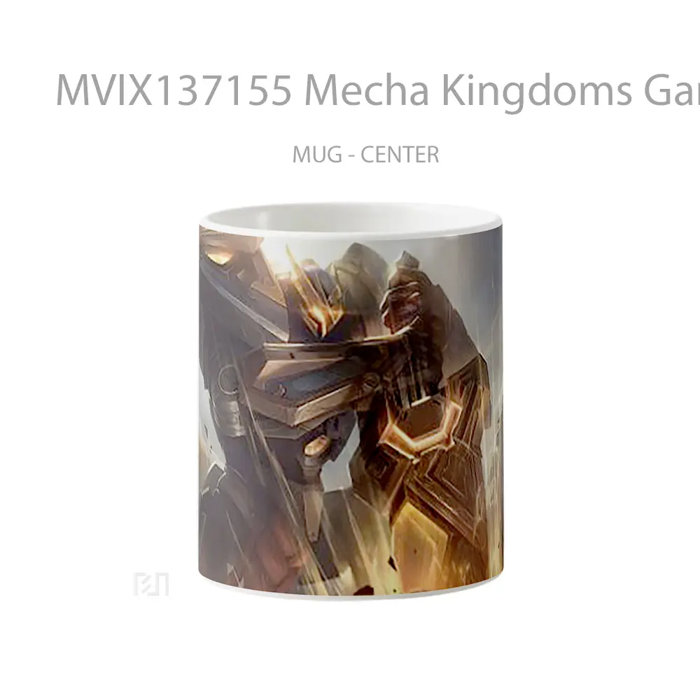 Mug Mecha Kingdoms Garen Prestige Edition Gelas Keramik Unik