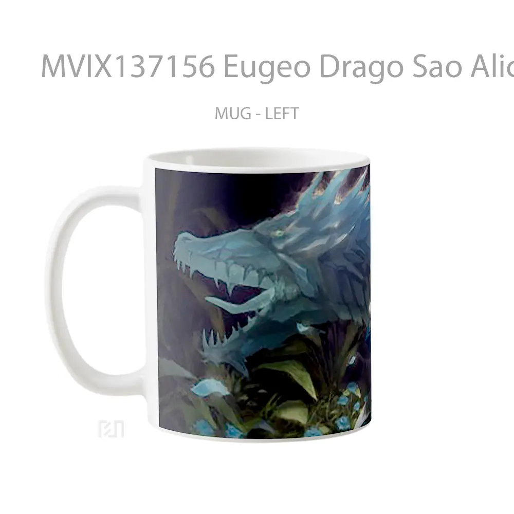 Mug Eugeo Drago Sao Aliciazation Gelas Keramik Unik - All-side / Desain