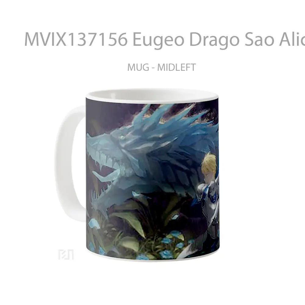 Mug Eugeo Drago Sao Aliciazation Gelas Keramik Unik - All-side / Desain