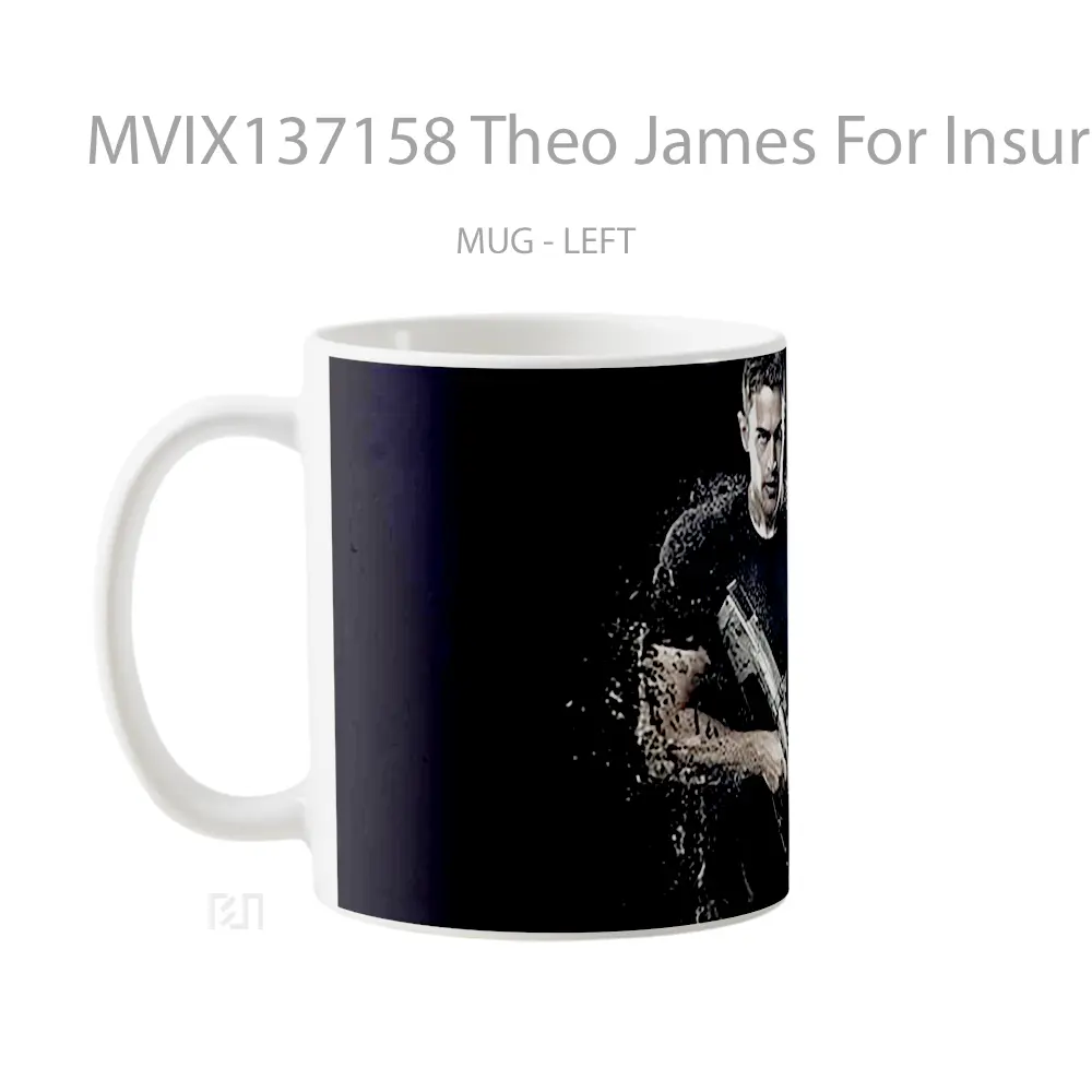 Mug Theo James For Insurgent Gelas Keramik Unik - All-side / Desain