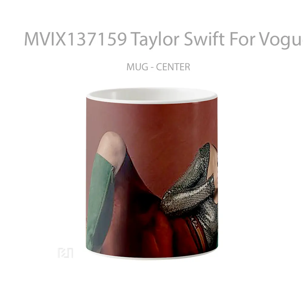 Mug Taylor Swift For Vogue Gelas Selebriti