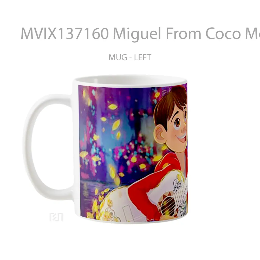 Mug Miguel From Coco Movie Gelas Keramik Unik - All-side / Desain