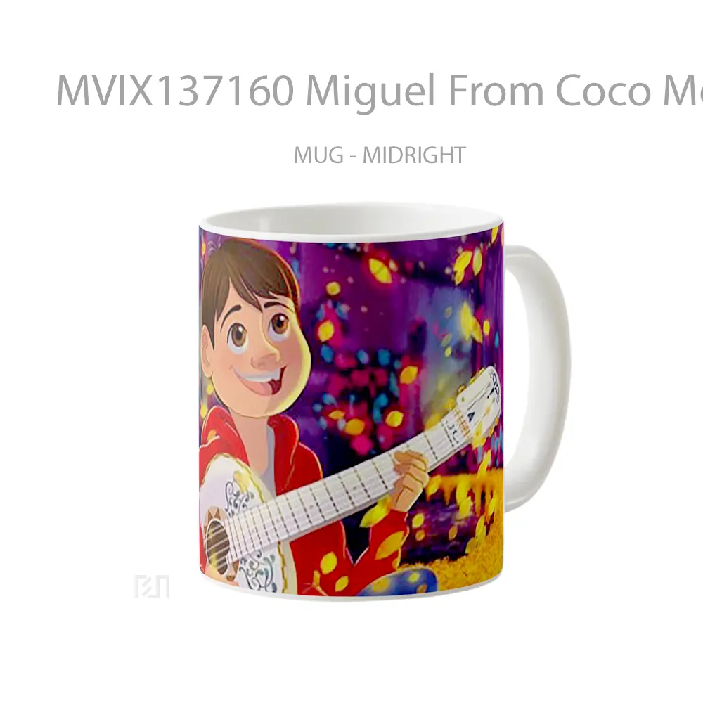 Mug Miguel From Coco Movie Gelas Keramik Unik - All-side / Desain