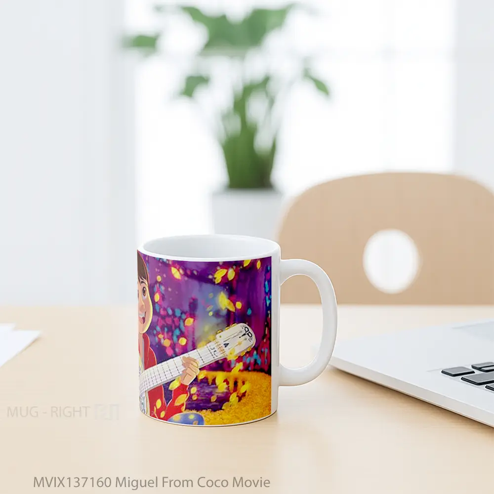 Mug Miguel From Coco Movie Gelas Keramik Unik - All-side / Desain