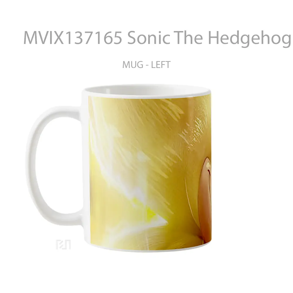 Mug Sonic The Hedgehog V4 Gelas Keramik Unik - All-side / Desain
