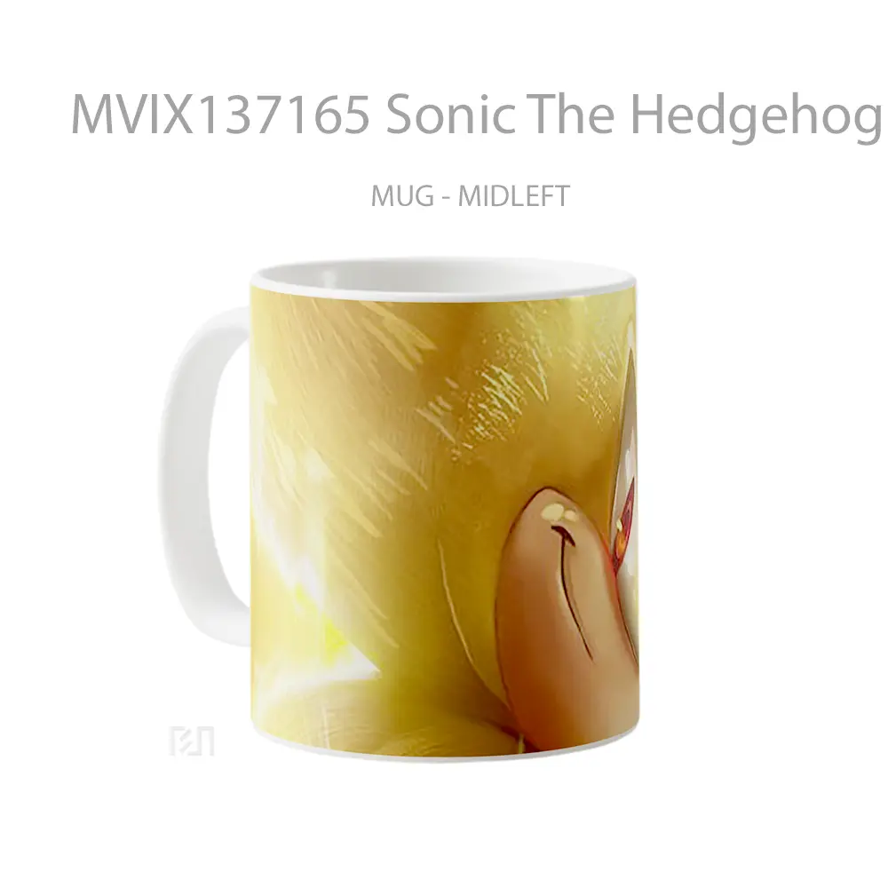 Mug Sonic The Hedgehog V4 Gelas Keramik Unik - All-side / Desain