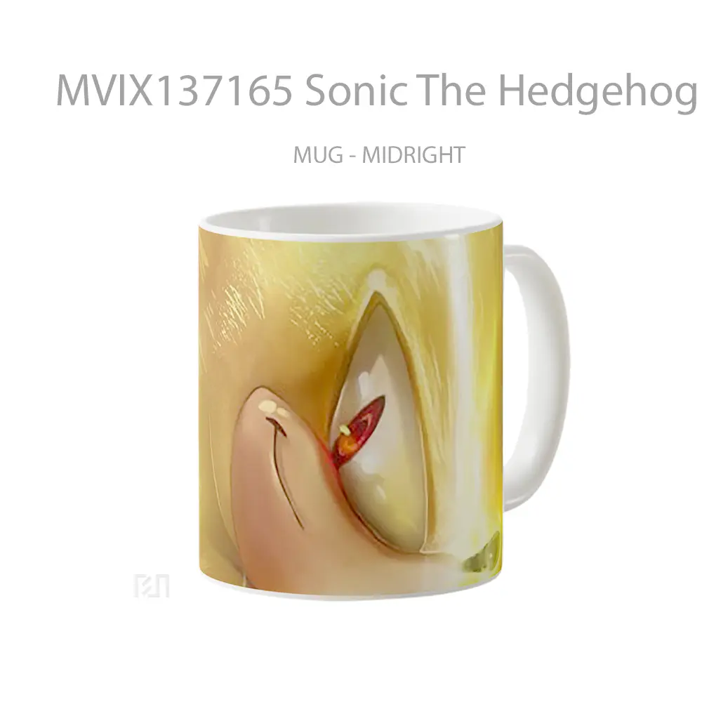 Mug Sonic The Hedgehog V4 Gelas Keramik Unik - All-side / Desain