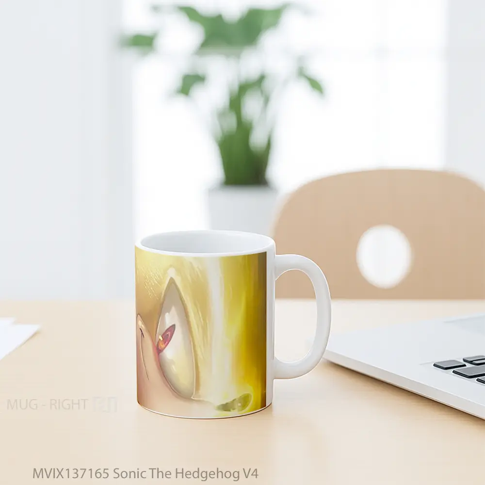 Mug Sonic The Hedgehog V4 Gelas Keramik Unik - All-side / Desain