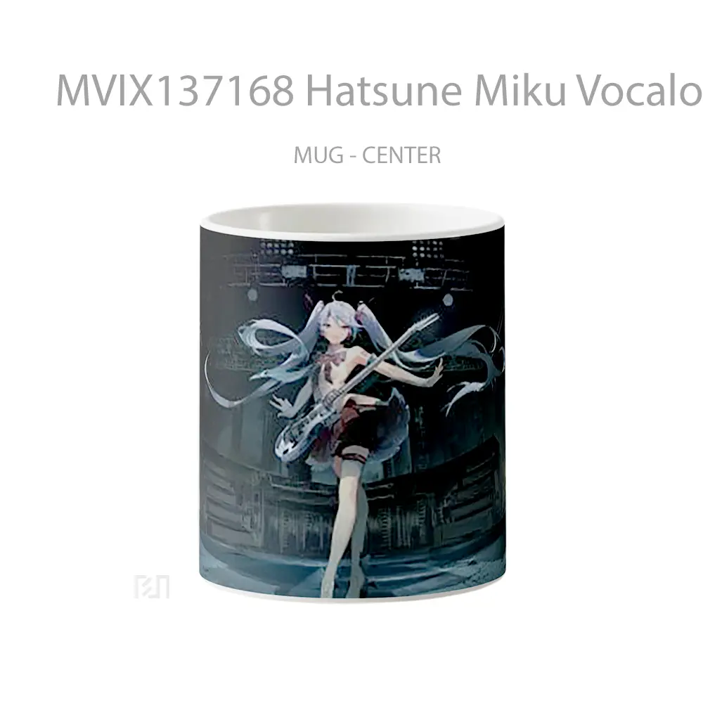 Mug Hatsune Miku Vocaloid Anime Girl Cangkir Anime