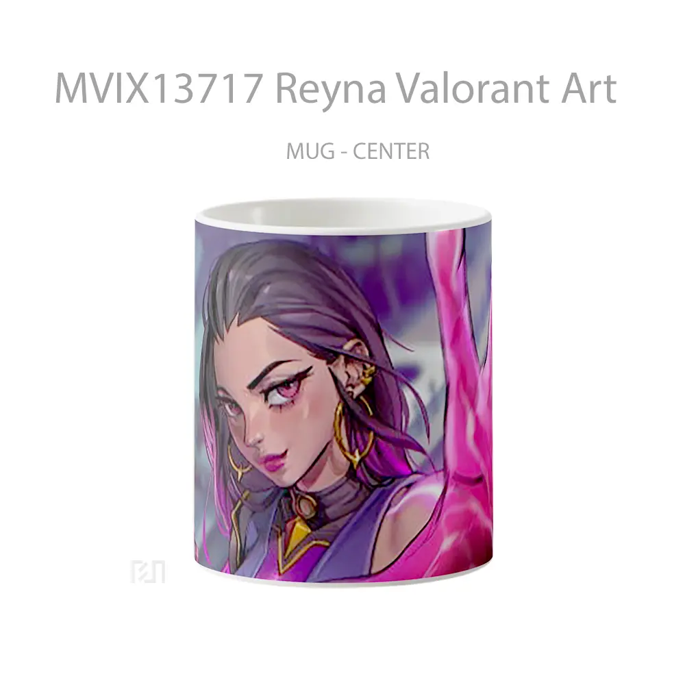 Mug Reyna Valorant Art Cangkir Gamer