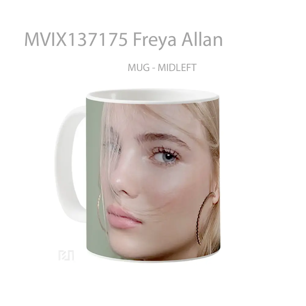 Mug Freya Allan Gelas Keramik Unik - All-side / Desain