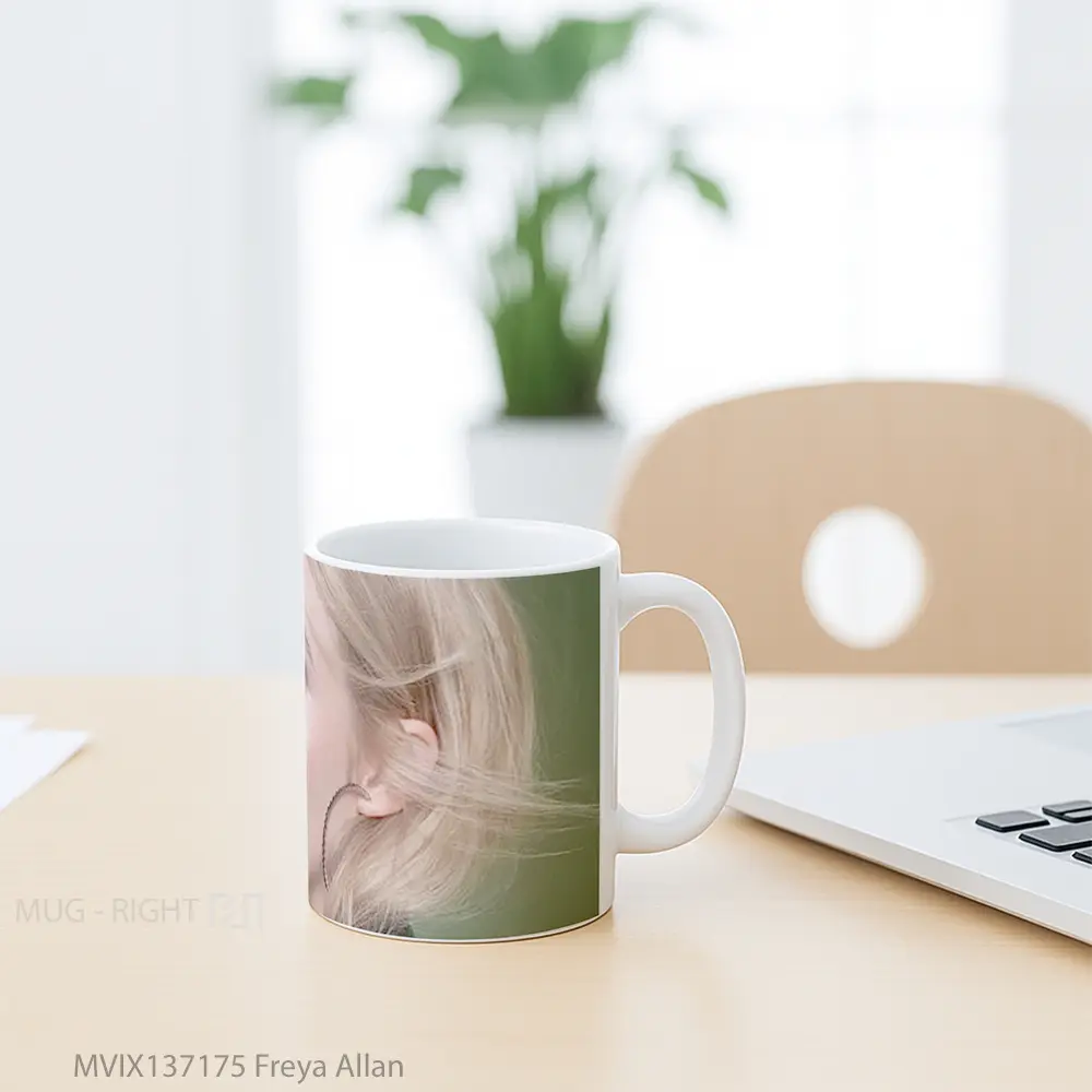 Mug Freya Allan Gelas Keramik Unik - All-side / Desain