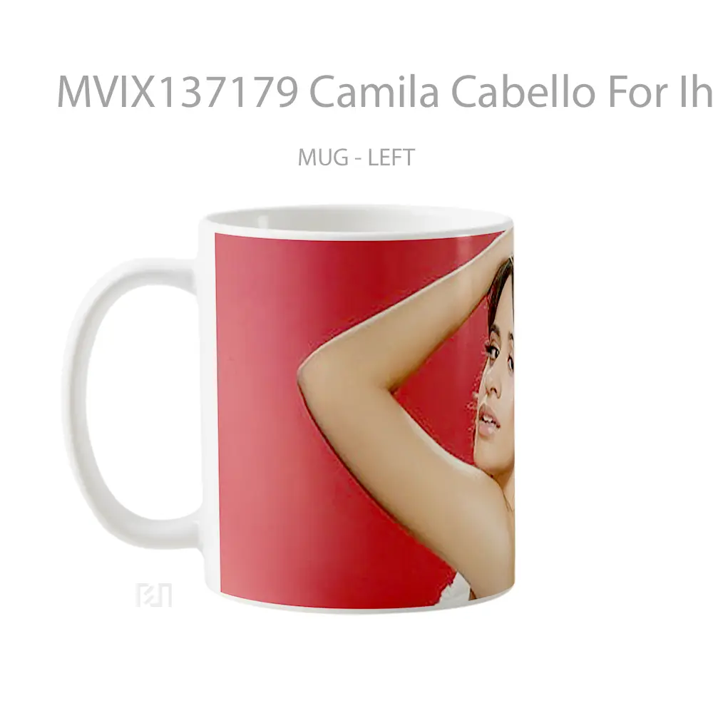 Mug Camila Cabello For Iheart Gelas Selebriti - All-side / Desain