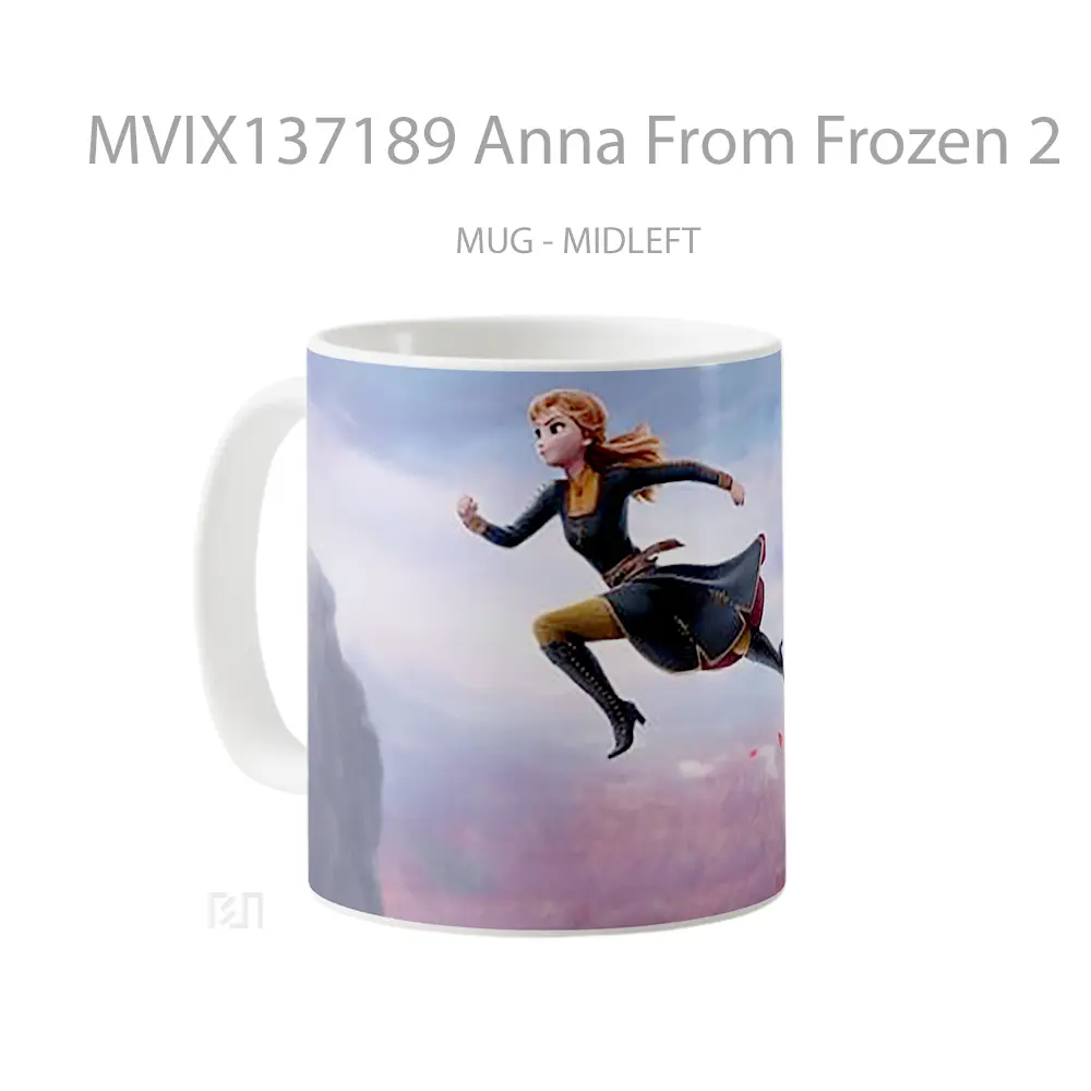 Mug Anna From Frozen 2 Gelas Keramik Unik - All-side / Desain