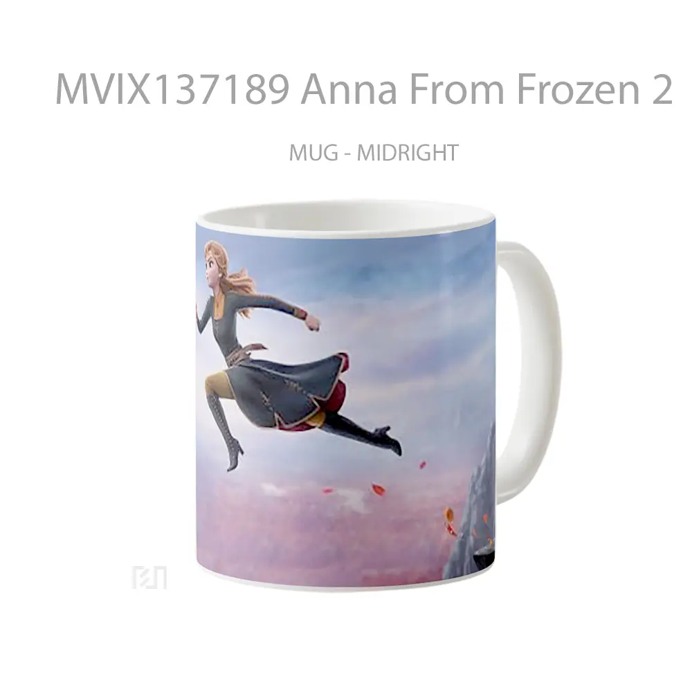 Mug Anna From Frozen 2 Gelas Keramik Unik - All-side / Desain