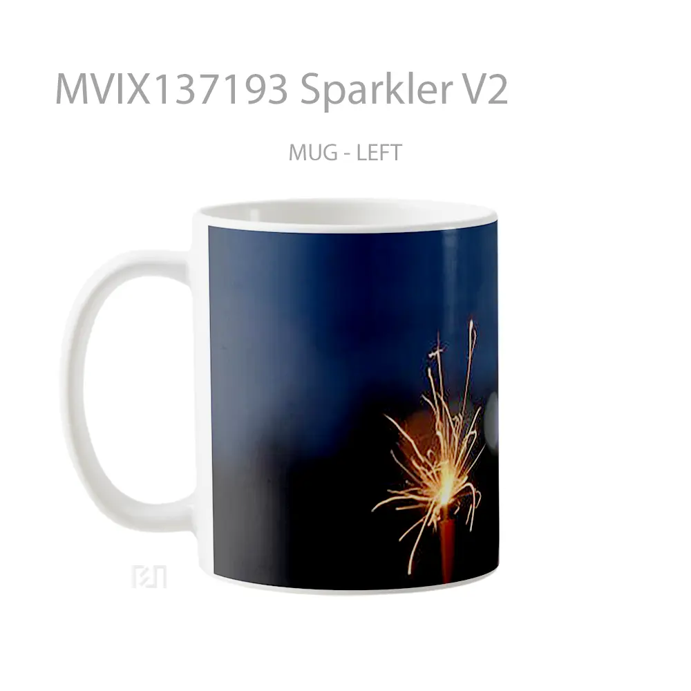 Mug Sparkler V2 Gelas Keramik Unik - All-side / Desain