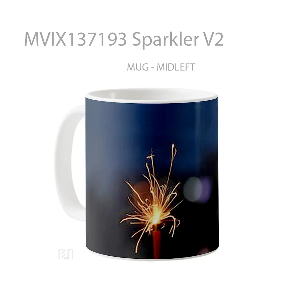 Mug Sparkler V2 Gelas Keramik Unik - All-side / Desain