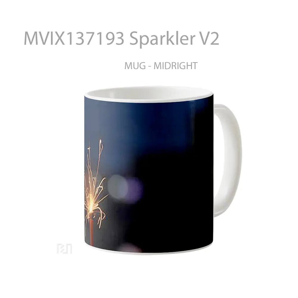 Mug Sparkler V2 Gelas Keramik Unik - All-side / Desain