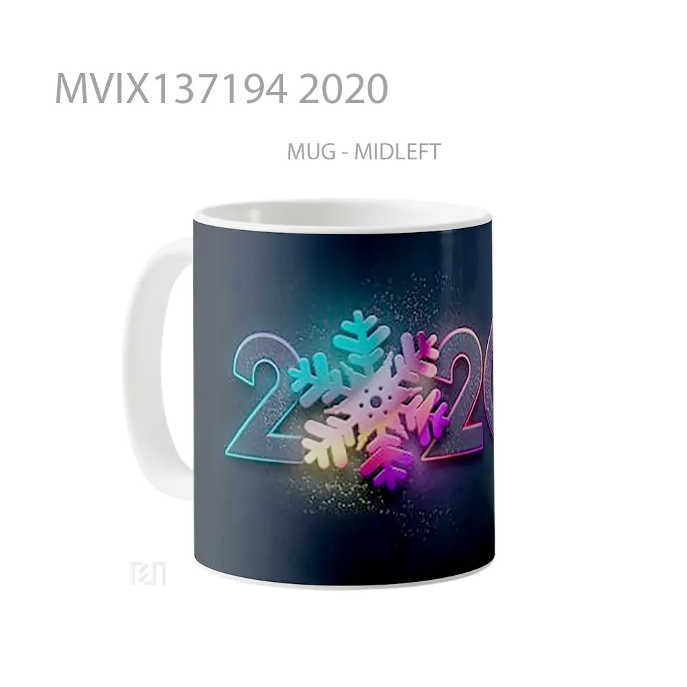 Mug 2020 Gelas Keramik Unik - All-side / Desain