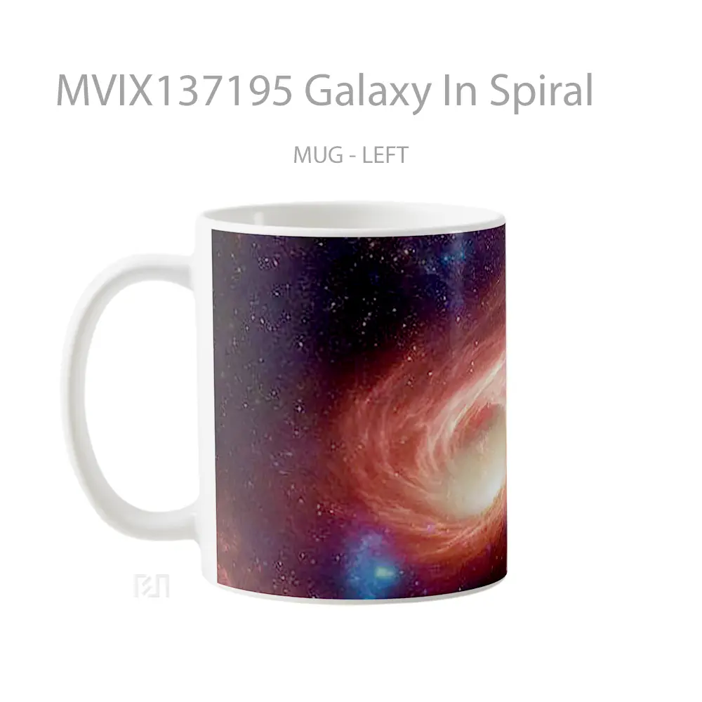 Mug Galaxy In Spiral Gelas Astronomi - All-side / Desain
