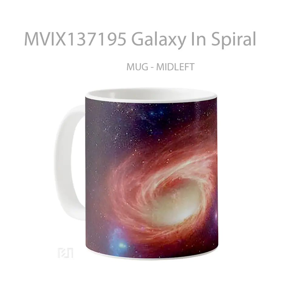 Mug Galaxy In Spiral Gelas Astronomi - All-side / Desain
