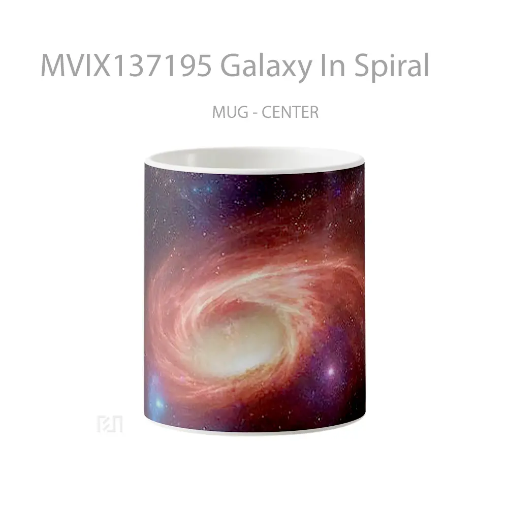 Mug Galaxy In Spiral Gelas Astronomi