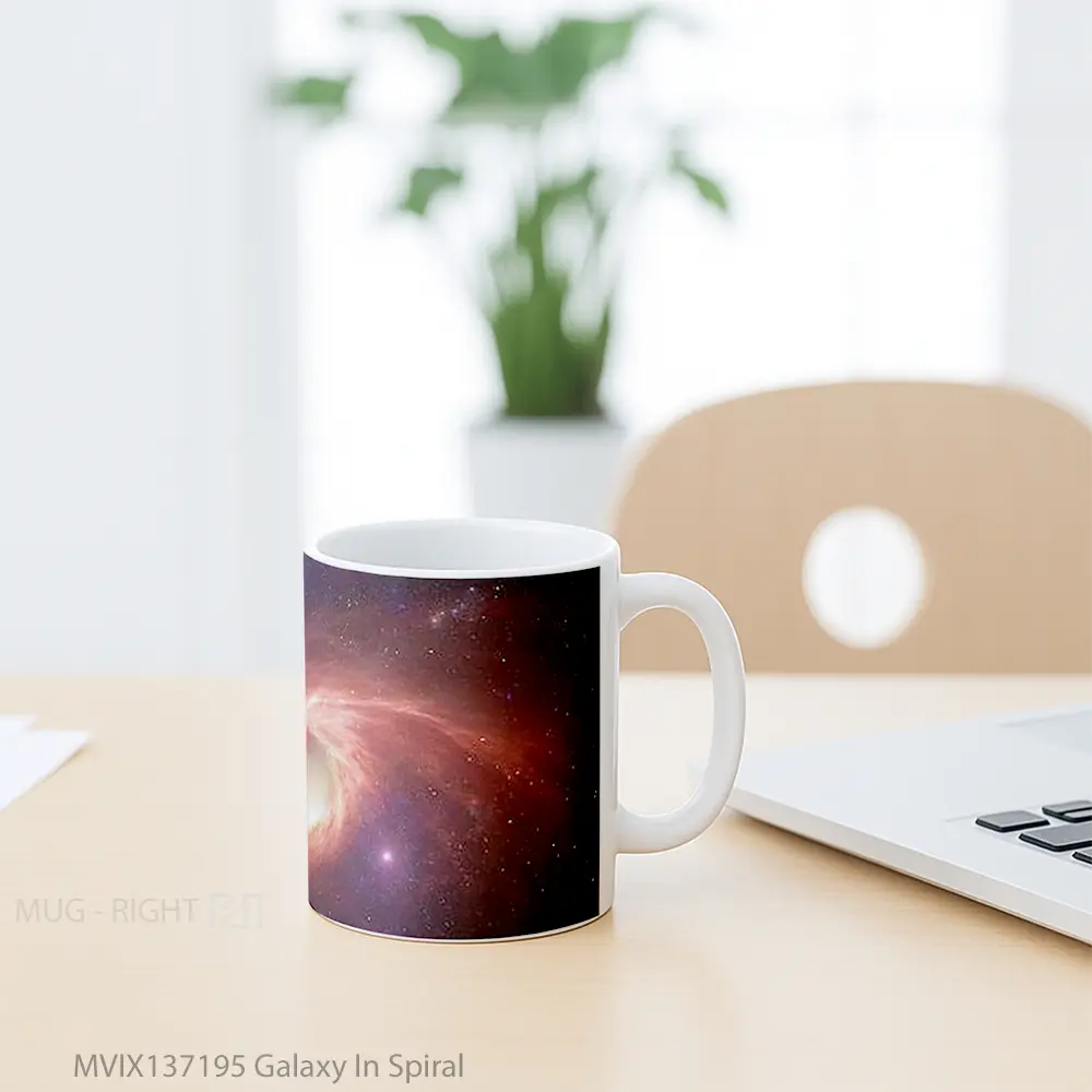Mug Galaxy In Spiral Gelas Astronomi - All-side / Desain